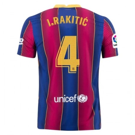 Billiga Fotbollströjor FC Barcelona Ivan Rakitic 4 Hemma tröja 2020/21 Kortärmad